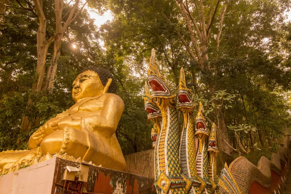Wat Phra Doi Wao Temple Cidade Mae Sai Fronteira Com — Fotografia de Stock