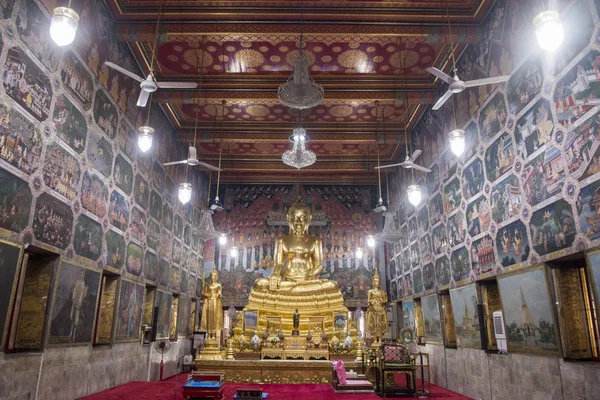 Ναός Wat Pak Nam Στο Thonburi Κοντά Στην Πόλη Της — Φωτογραφία Αρχείου
