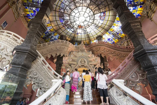 Samut Prakan Daki Erewan Fil Müzesi Tapınağı Tayland Güneyindeki Bangkok — Stok fotoğraf