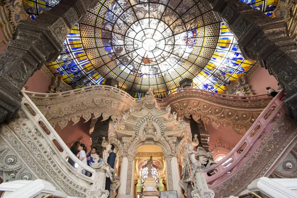 Interior Del Museo Del Elefante Erewan Templo Samut Prakan Nea — Foto de Stock