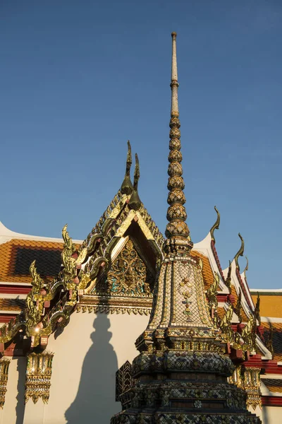 Wat Pho Στην Πόλη Της Μπανγκόκ Στην Ταϊλάνδη Στη Νοτιότερη — Φωτογραφία Αρχείου