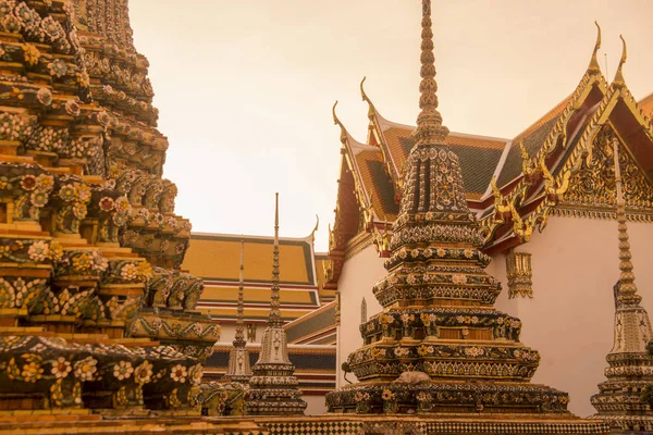 Wat Pho Městě Bangkok Thajsku Jihovýchodní Asii Thajsko Bangkok Listopad — Stock fotografie