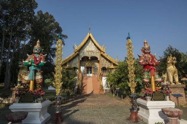 Tayland Lamphun Wat Phra Yuen Tapınağı