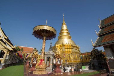 Tayland Lamphun Wat Phra Bu Hariphunchai 
