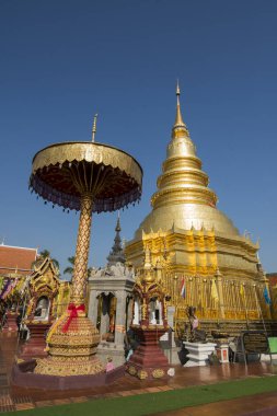 Tayland Lamphun Wat Phra Bu Hariphunchai 