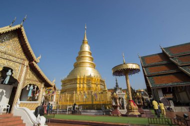 Tayland Lamphun Wat Phra Bu Hariphunchai 