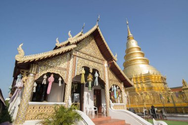 Tayland Lamphun Wat Phra Bu Hariphunchai 