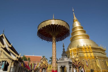 Tayland Lamphun Wat Phra Bu Hariphunchai 