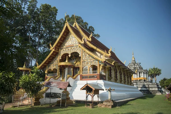 Tayland Lamphun Wat Phra Yuen Tapınağı — Stok fotoğraf