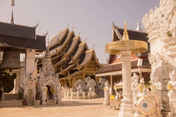 Ταϊλάνδη Lamphun Wat San Pa Yang Luang — Φωτογραφία Αρχείου