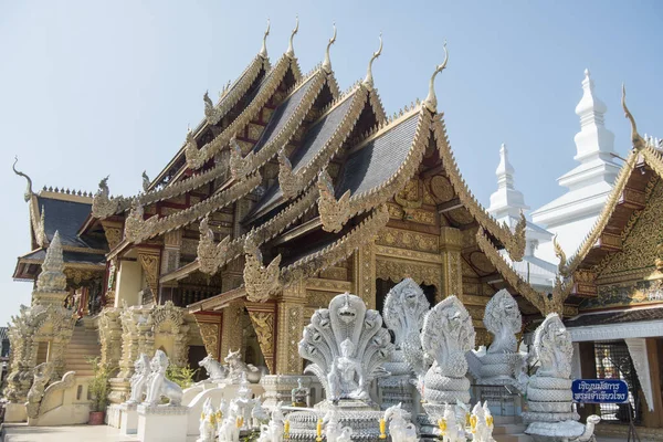 Таиланд Лампун Ват Сан-ПА Ян Лян — стоковое фото
