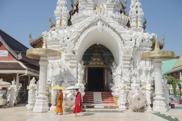 Thajsko Lamphun Wat San Pa Yang Luang — Stock fotografie