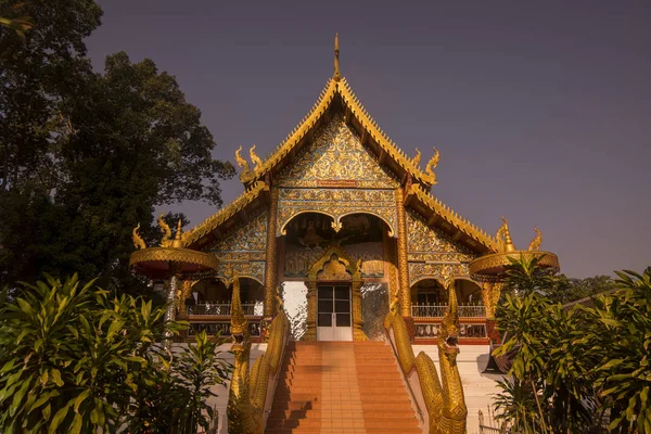 Thajsko Lamphun Wat Phra Yuen Temple — Stock fotografie