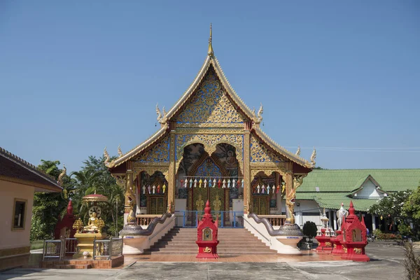 Thaiföld Lamphun Thaiföld Lamphun Wat Phra Kaew — Stock Fotó