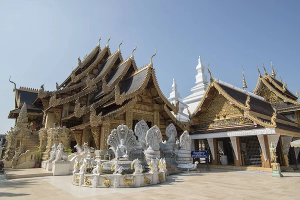Thaiföld Lamphun Wat San Pa Yang Luang — Stock Fotó