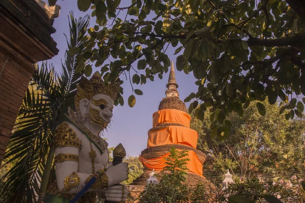 Tajlandia Chiang Mai Wat Inthakhin — Zdjęcie stockowe