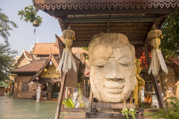 Thailand Chiang Mai Wat Jet Lin — Stockfoto