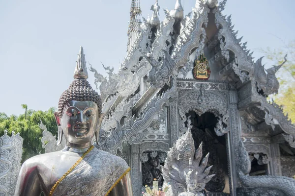 Tayland Chiang Mai Wat Sri Suphan — Stok fotoğraf