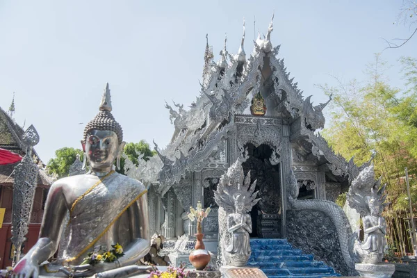 Tayland Chiang Mai Wat Sri Suphan — Stok fotoğraf