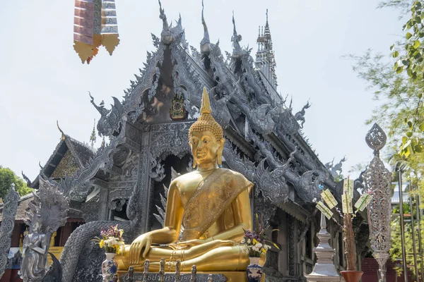 Tajlandia Chiang Mai Wat Sri Suphan — Zdjęcie stockowe
