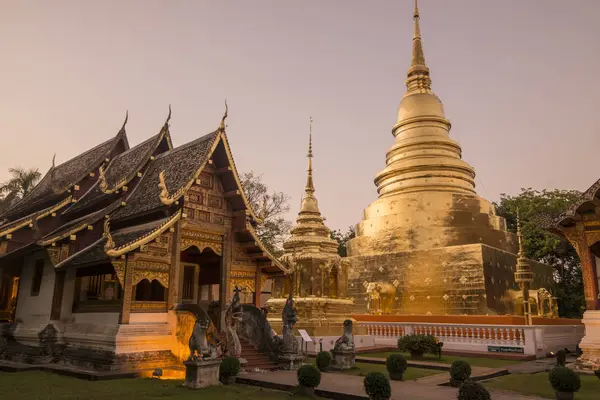 Thajsko Chiang Mai Wat Phra Singh — Stock fotografie