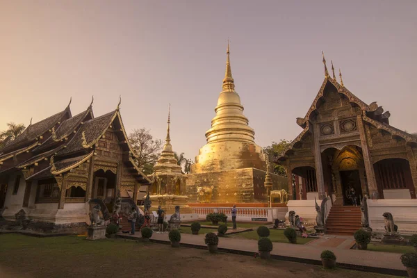 Thailand Chiang Mai Wat Phra Singh — Stockfoto