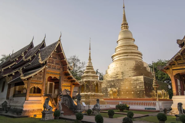 Thajsko Chiang Mai Wat Phra Singh — Stock fotografie