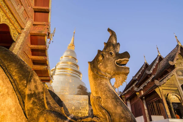 Tailândia Chiang Mai Wat Phra Singh — Fotografia de Stock