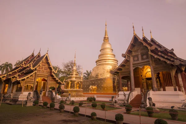 Thajsko Chiang Mai Wat Phra Singh — Stock fotografie