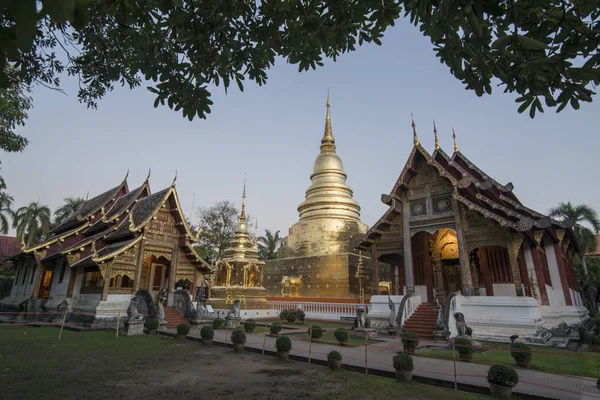 Thaiföld Chiang Mai Wat Phra Singh — Stock Fotó