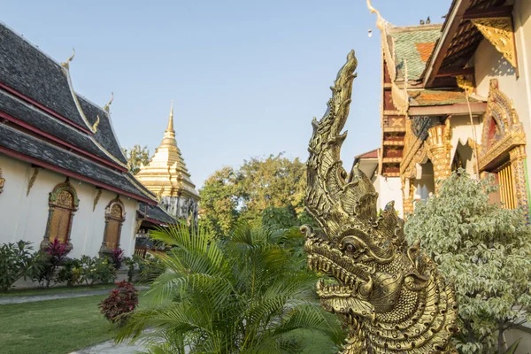 Thajsko Chiang Mai Wat Chiang Man — Stock fotografie