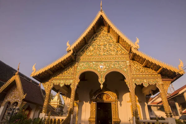 THAILAND CHIANG MAI WAT CHIANG MAN — Stok fotoğraf