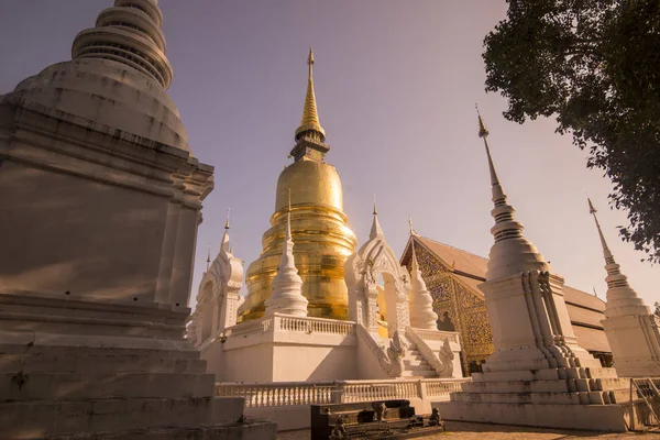 Thailand Chiang Mai Wat Suan Dok — Stockfoto