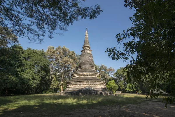 Tailândia Chiang Mai Wat Umong — Fotografia de Stock