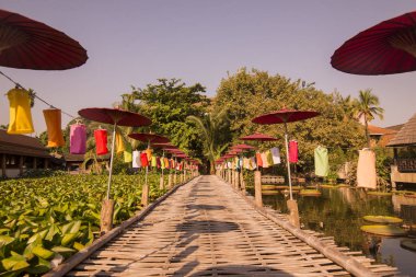 Tayland Chiang Mai Wat Jet Lin