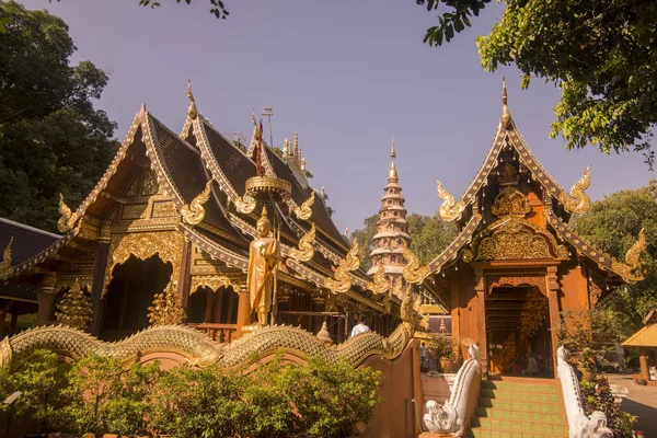 Thailand Chiang Mai Wat Rampoeng — Stockfoto