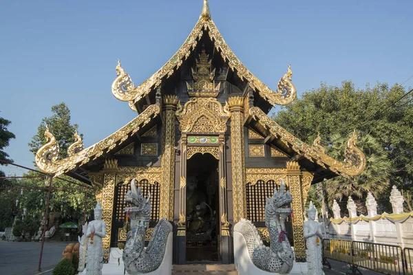 Tailândia Chiang Mai Wat Inthakhin — Fotografia de Stock