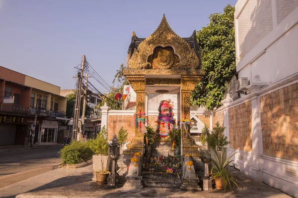 TAILANDIA CHIANG MAI LAK MEUANG SHRINE —  Fotos de Stock