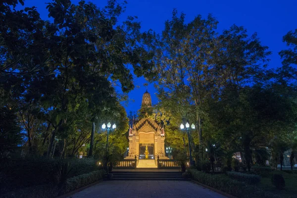 Santuario Pilastro Della Città Nella Città Kamphaeng Phet Nella Provincia — Foto Stock