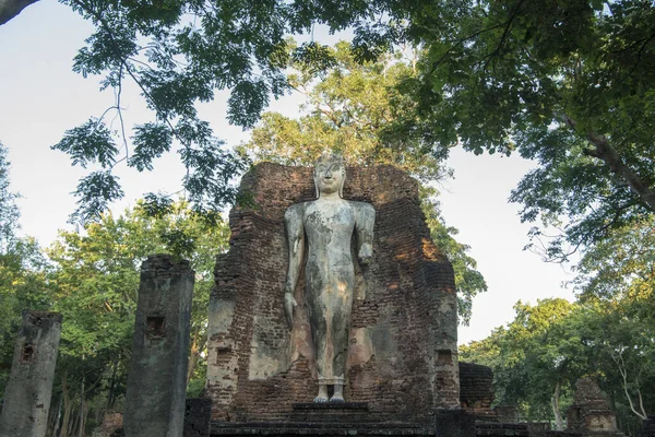 Templo Wat Phra Iriyabot Ciudad Kamphaeng Phet Provincia Kamphaeng Phet — Foto de Stock