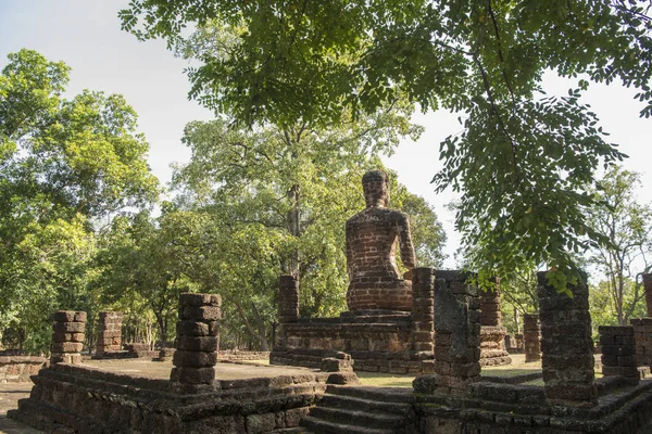 Temple Wat Singha Dans Ville Kamphaeng Phet Dans Province Kamphaeng — Photo