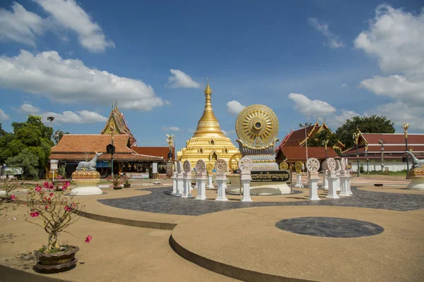 Wat Phra Borommathat Chediyaram Місті Камфаенг Phet Провінції Кампхен Phet — стокове фото