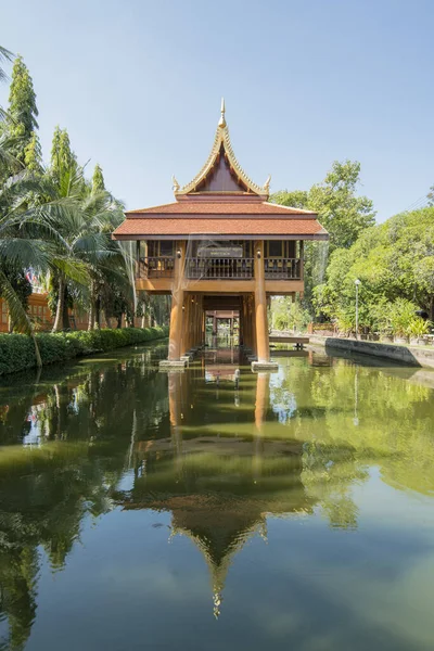 Wat Khu Yang Tempel Het Koninklijk Klooster Stad Kamphaeng Phet — Stockfoto