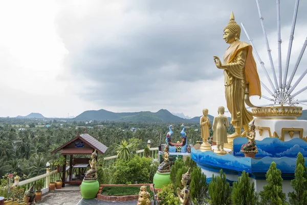 Wat Khao Noi Pobliżu Miasta Pranburi Golf Tajlandii Południe Miasta — Zdjęcie stockowe