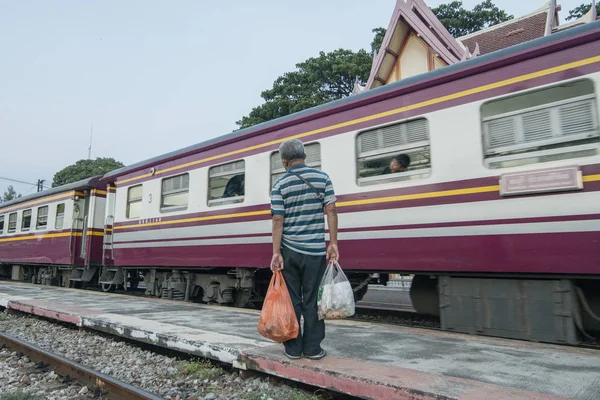 타이의 Hua Hin 철도역이다 Thailand Hua Hin November 2019 — 스톡 사진