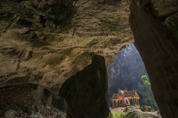 Tham Phraya Nakhon Mağarası Nın Khua Kharuehat Pavilyonu Tayland Güneyindeki — Stok fotoğraf