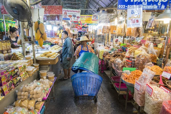 Mercado Alimentos Peixe Mercado Chatsila Cidade Hua Hin Tailândia Tailândia — Fotografia de Stock