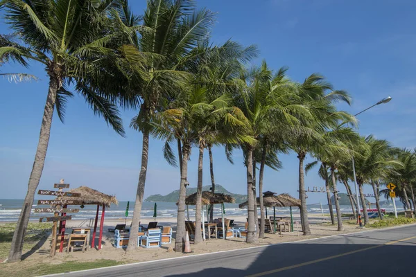 Plaża Zatoce Delfinów Parku Narodowym Khao Sam Roi Yot Południe — Zdjęcie stockowe