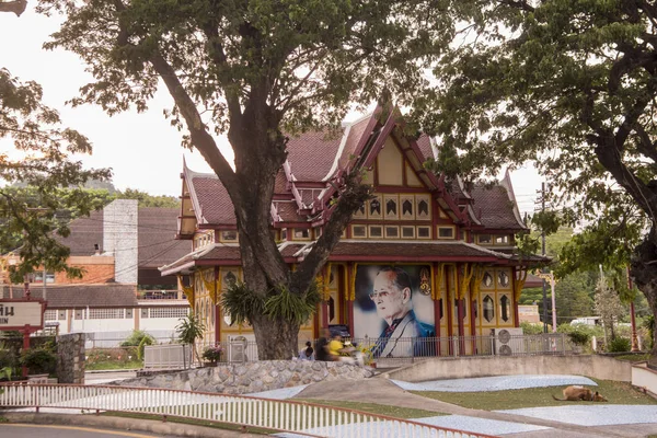 Tayland Prachuap Khiri Khan Ilindeki Hua Hin Kasabasındaki Eski Tren — Stok fotoğraf