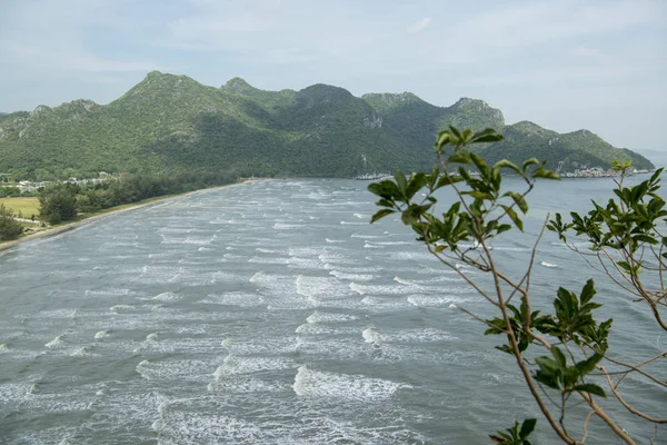 Une Côte Plage Laem Sala Beach Dans Khao Sam Roi — Photo